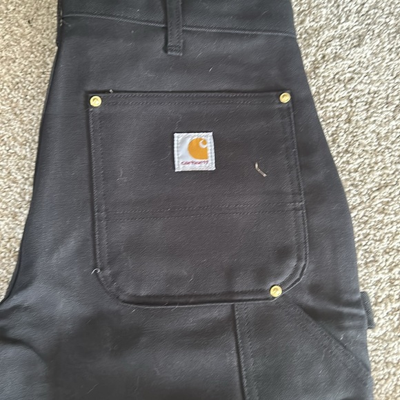 Carhartt Mens Loose Fit Firm Duck Double-Front Utility Work Pant (new) - Picture 2 of 5